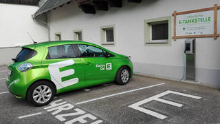 E-Ladestationen Energie E-Auto im Naturpark
