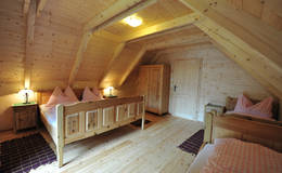 Holzmeisterhütten Schlafzimmer