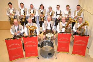 Die 14 Köpfte der Breitenauer Dorfmusikanten