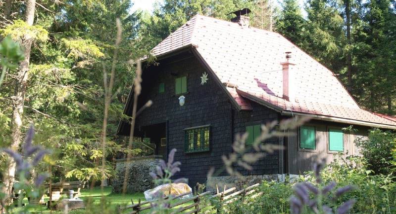 Die Gaston Lippit Hütte auf der Teichalm