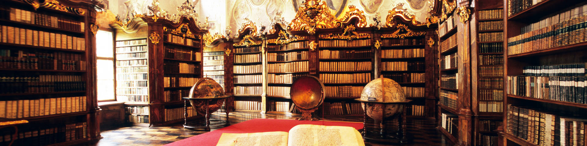 Stiftsbibliothek beim Stift Vorau (c) Gery Wolf