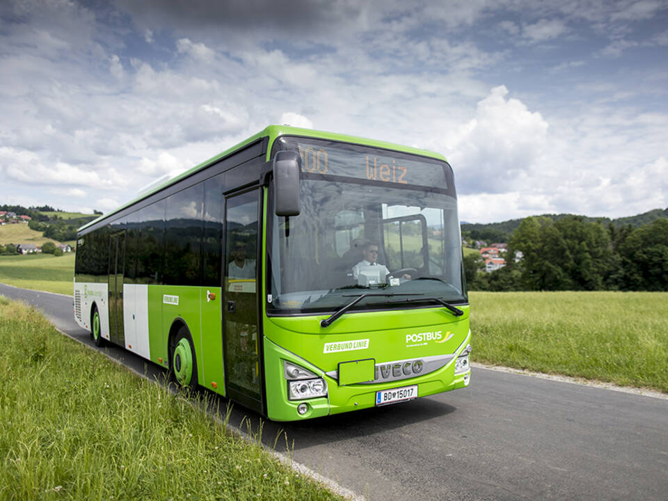 Regiobus im Naturpark Almenland