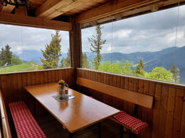 Stoahandhütte Innen