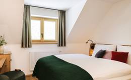 Doppelzimmer bei der Weizerhütte auf der Sommeralm im Naturpark Almenland