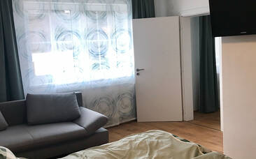 Schlafzimmer im Ferienhaus