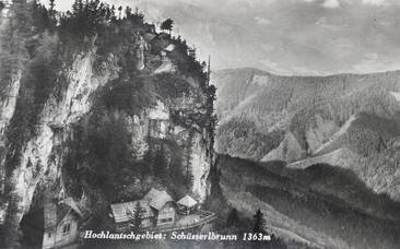 Alte Ansicht von Schüsserlbrunn