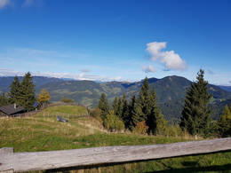 Stoahandhütte Aussicht