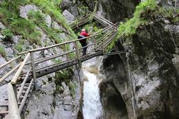 Wasserfall in der Bärenschützklamm