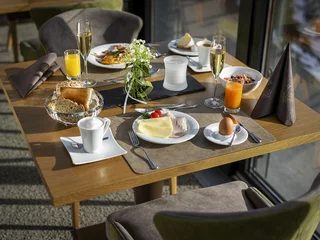 Frühstück im Vital-Hotel-Styria.