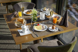 Frühstück im Vital-Hotel-Styria.