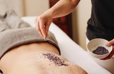 Wellness und Massage im Naturpark.