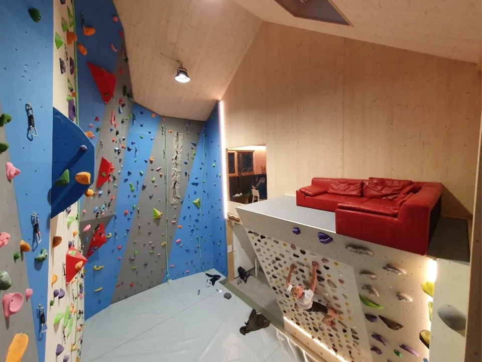 Kletterhalle in Mixnitz.