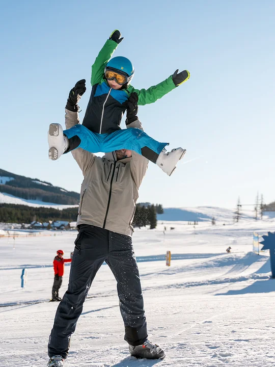 Winterspaß auf der Teichalm im Naturpark Almenland