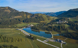 Teichalmsee from above