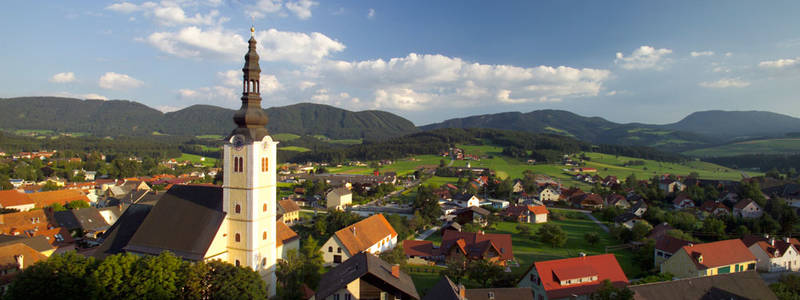 Ortspanorama Passail vom Lindenberg