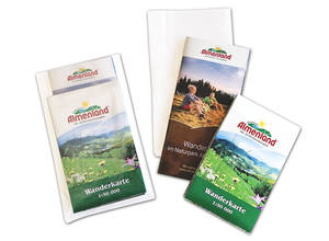 Wanderkarte und Wanderfolder