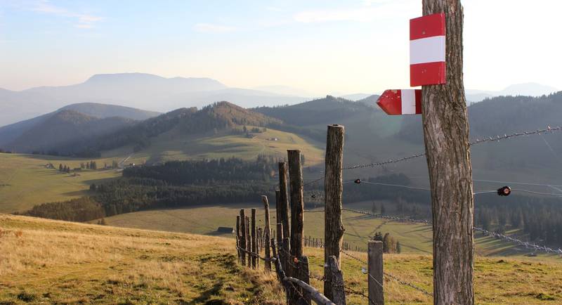 Blick vom Heulantsch Richtung Schöckl