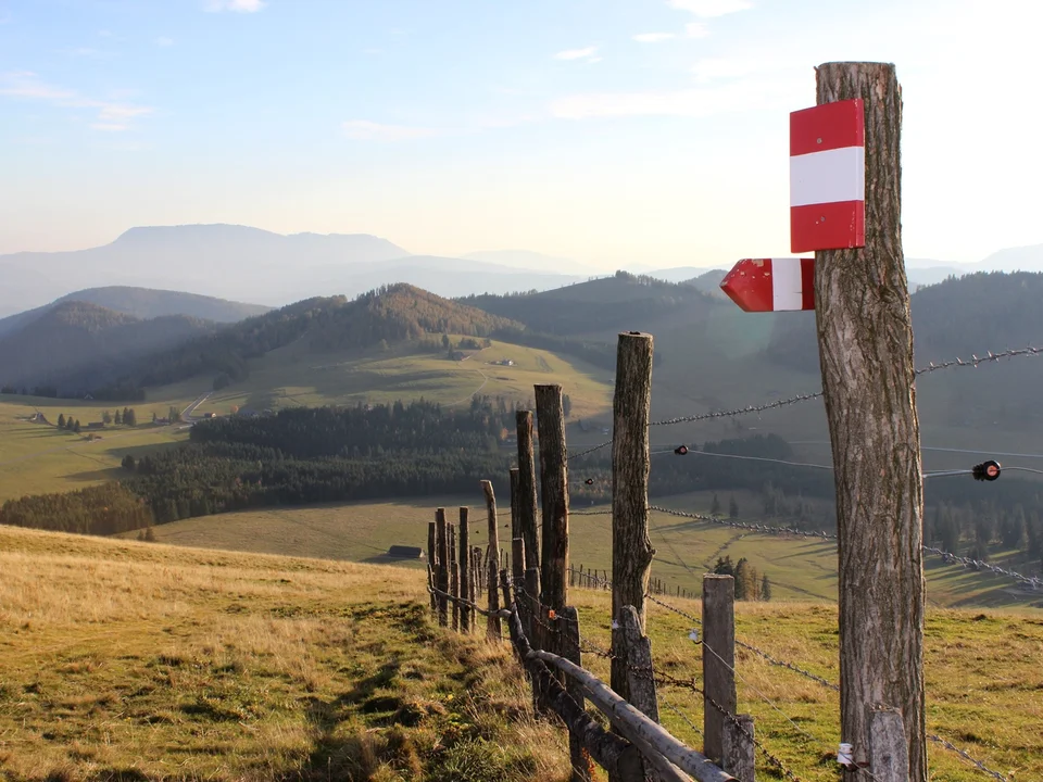 Herbstlicher Ausblick vom Heulantsch.
