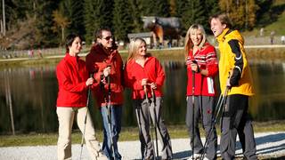 Nordic Walking und Running trails in styria