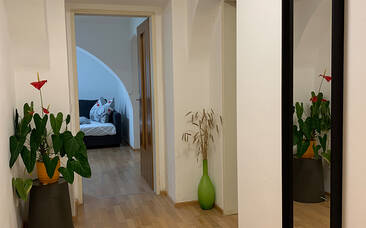 Gang in der Ferienwohnung Raabklamm