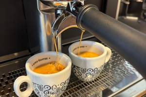 Kaffee im Café Hirzenberger im Naturpark Almenland