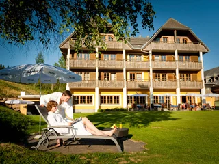 Hotel Teichwirt Teichalm Liegewiese