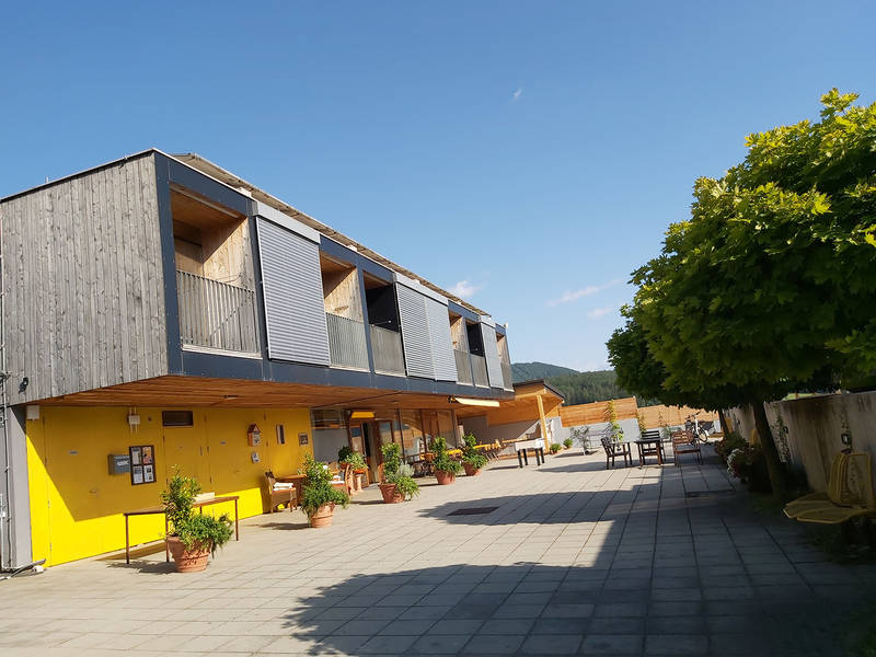 Almenland Apartment Hausansicht