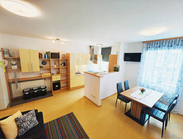 Marktapartment Wohnbereich