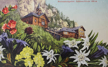 Postkarte von der Wallfahrtskirche Schüsserlbrunn Postkarte von der Wallfahrtskirche Schüsserlbrunn