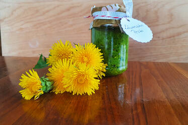 Löwenzahn Pesto fertig Löwenzahn Pesto fertig