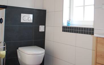 WC im Ferienhaus Schirgi