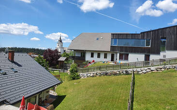 Ferienhaus mit Alpakagehege