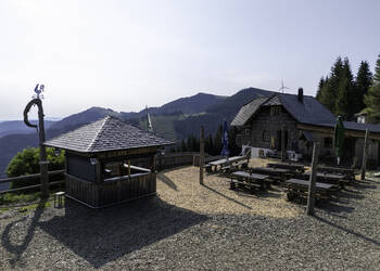 Haberlstall Almhütte in der Nähe der Sommeralm.