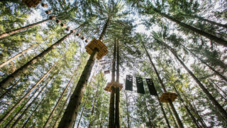 Almerlebnispark climping exercise park in Styria