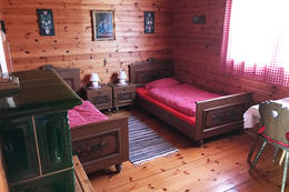 Bedroom at Gruber Hütte