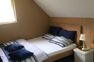 Bett im Haus Almblick in Gasen.