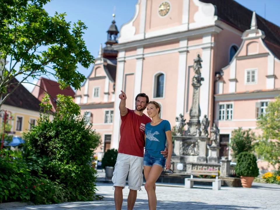 Hauptplatz in Frohnleiten.