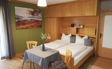 Doppelzimmer in der Frühstückspension Zanschbach im Almenland