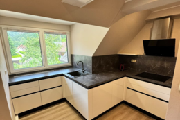 Küche in der Ferienwohnung