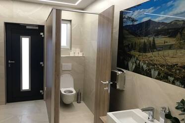 Sanitäranlage beim HarrerHill Sanitäranlage beim HarrerHill