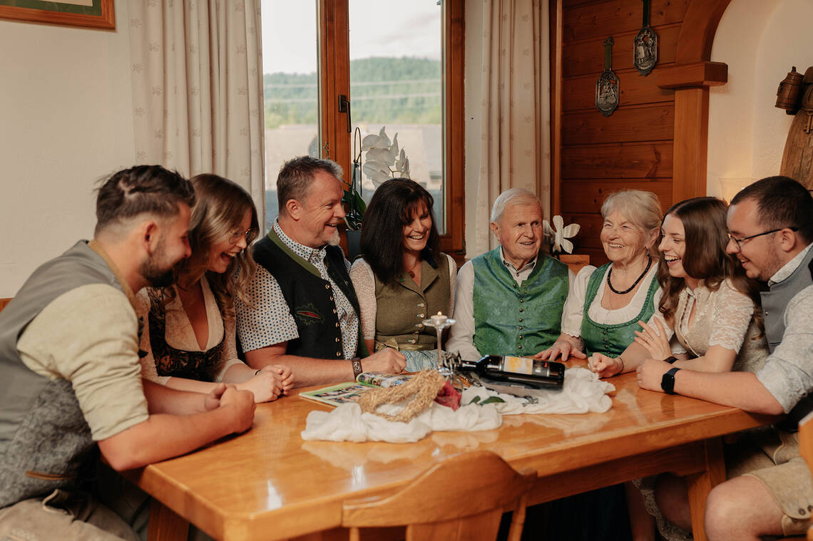 Familie Haider vom Almenlandwirt Haider auf der Nechnitz.