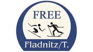 Free downhill and cross-country skiing