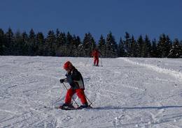 Tiefschneefahren beim Eibisberglift