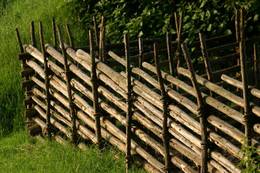 Bänderzäune zu bauen ist eine alte Tradition