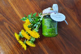 Löwenzahn Pesto fertig