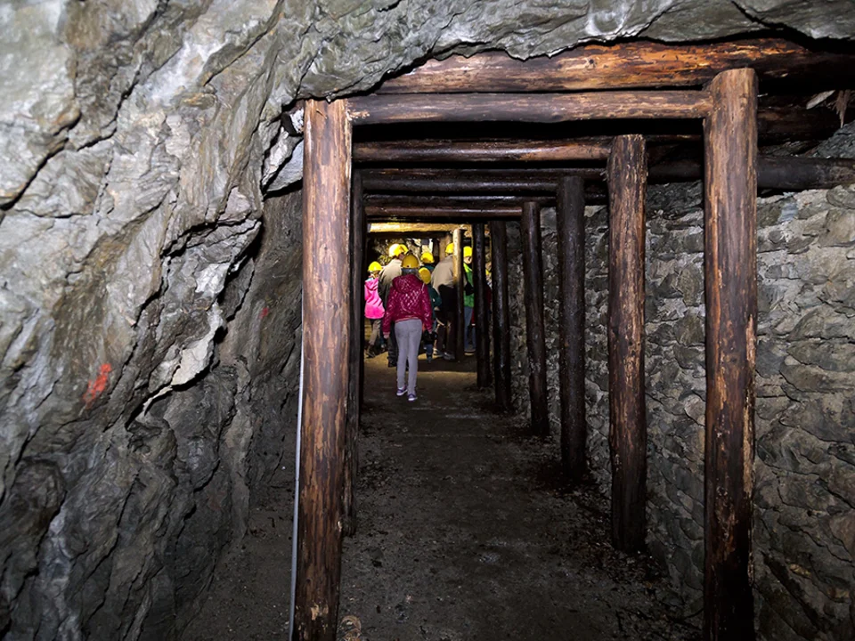 Führung im Schaubergwerk Arzberg im Naturpark Almenland.