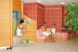 Dampfbad und Sauna in der Joglland Oase