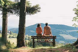 Ruheplatz beim Naturhotel Bauernhofer