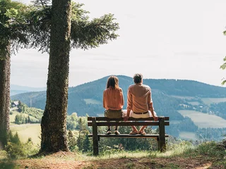 Ruheplatz beim Naturhotel Bauernhofer