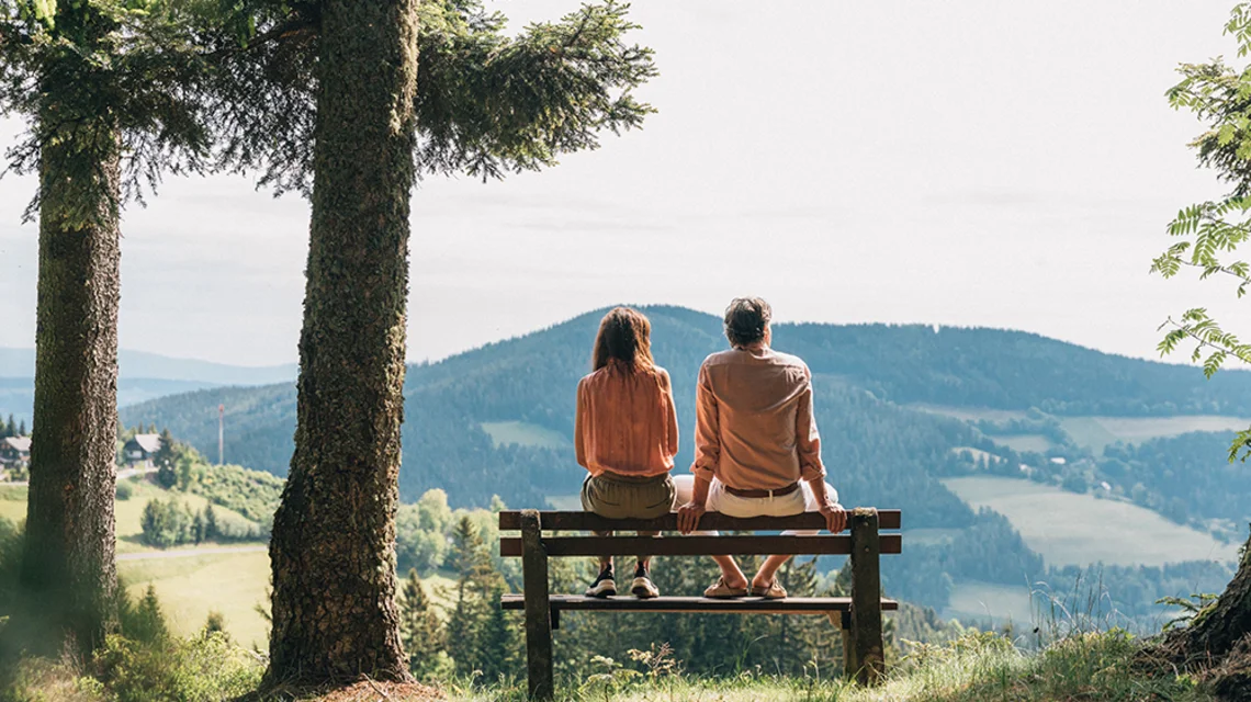 Ruheplatz beim Naturhotel Bauernhofer